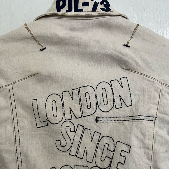 Vintage Pepe Jeans RARE London embroidered jacket small - Picture 6 of 6